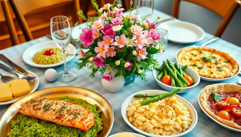 10 recettes savoureuses pour un repas de Pâques sans agneau