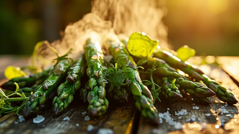 Clotilde Jacoulot : la cuisson à la vapeur douce pour des asperges savoureuses et nutritives