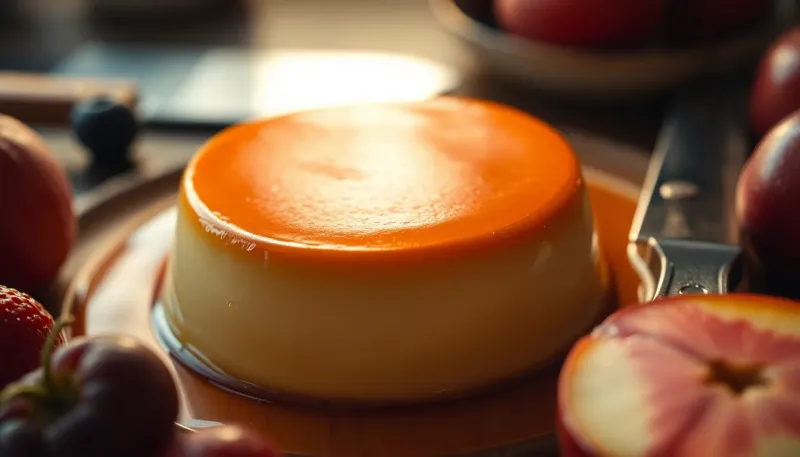 Comment réaliser un flan pâtissier façon Laurent Mariotte