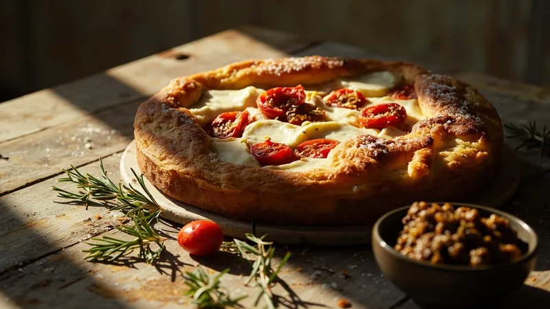 Cuisine Méditerranéenne : Cake au chèvre et tomates séchées pour un déjeuner savoureux