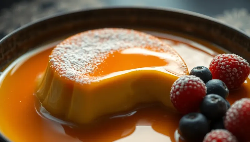 Flan pâtissier sans pâte : léger et fondant pour le goûter