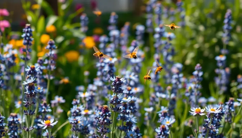 Fleurs bleues à planter : attirez les abeilles dans votre jardin dès maintenant