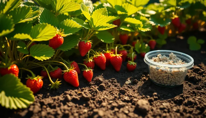 Fraises XXL : l'ingrédient secret à ajouter à l'eau d'arrosage au printemps