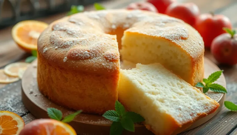 Gâteau au yaourt léger et parfumé : ajoutez de la vanille pour une touche délicieuse