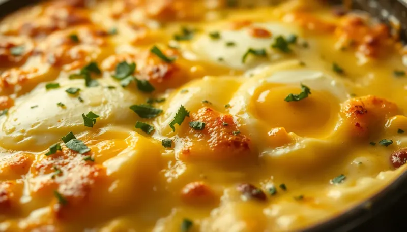 Gratin d'œufs durs : une recette économique et savoureuse pour vos soirées en famille