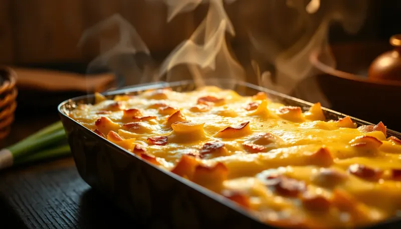 Gratin léger poireaux-jambon : un délice prêt en 25 minutes