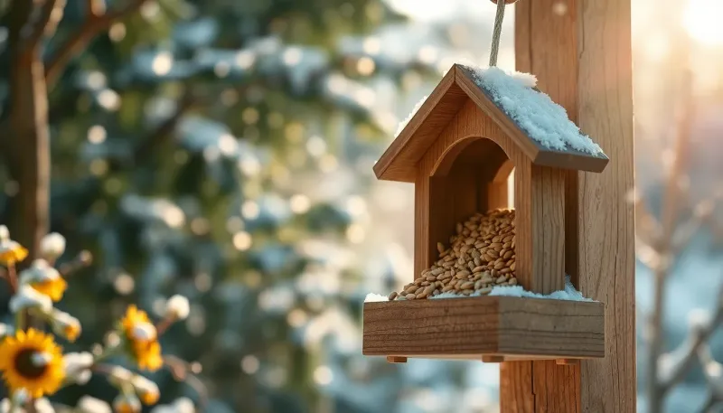L'aliment pas cher qui attire les mésanges dans votre jardin cet hiver