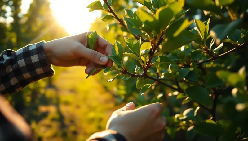 Le pincement : clé pour des pommiers ultra productifs