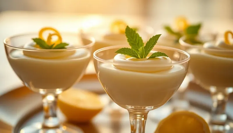 Mousse au citron et mascarpone : un dessert frais et gourmand à découvrir