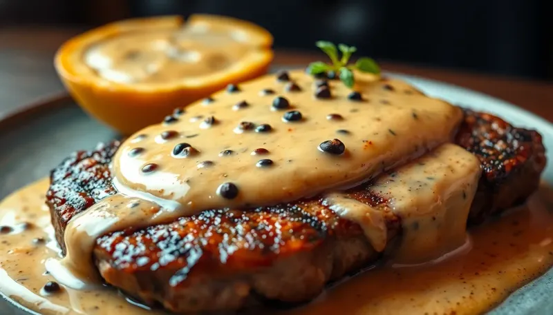 Sauce au poivre : la recette incontournable pour sublimer votre steak haché